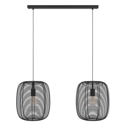 Eglo - Lustra ar auklu 2xE27/40W/230V