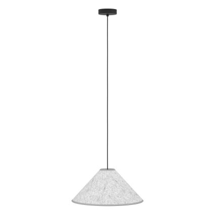 Eglo - Lustra ar auklu 1xE27/40W/230V pelēka