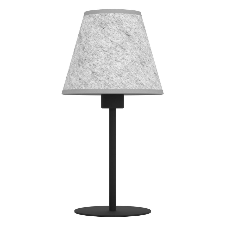 Eglo - Galda lampa 1xE27/40W/230V pelēka