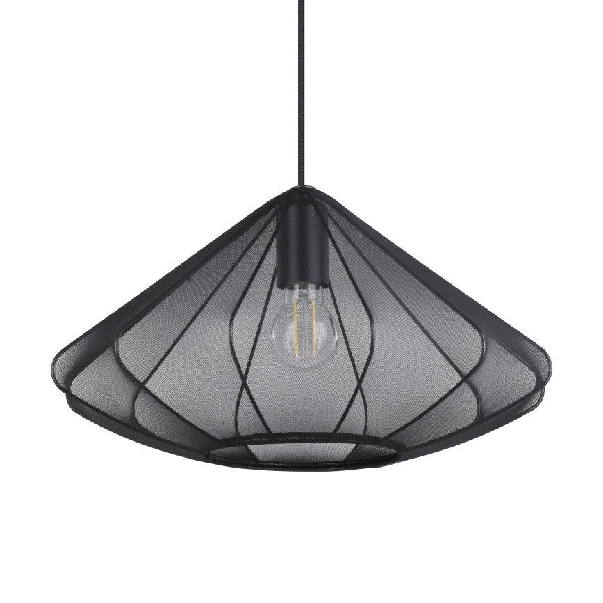 Eglo - Lustra ar auklu 1xE27/40W/230V d. 42,5 cm melna