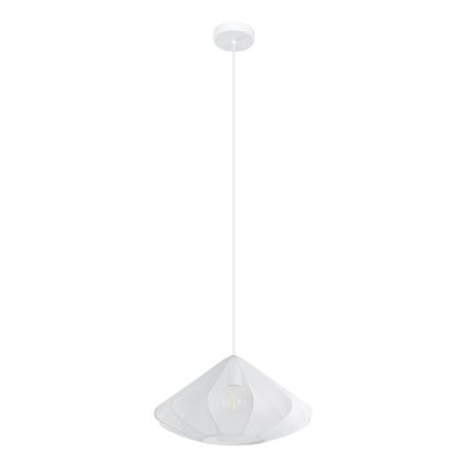 Eglo - Lustra ar auklu 1xE27/40W/230V d. 42,5 cm balta