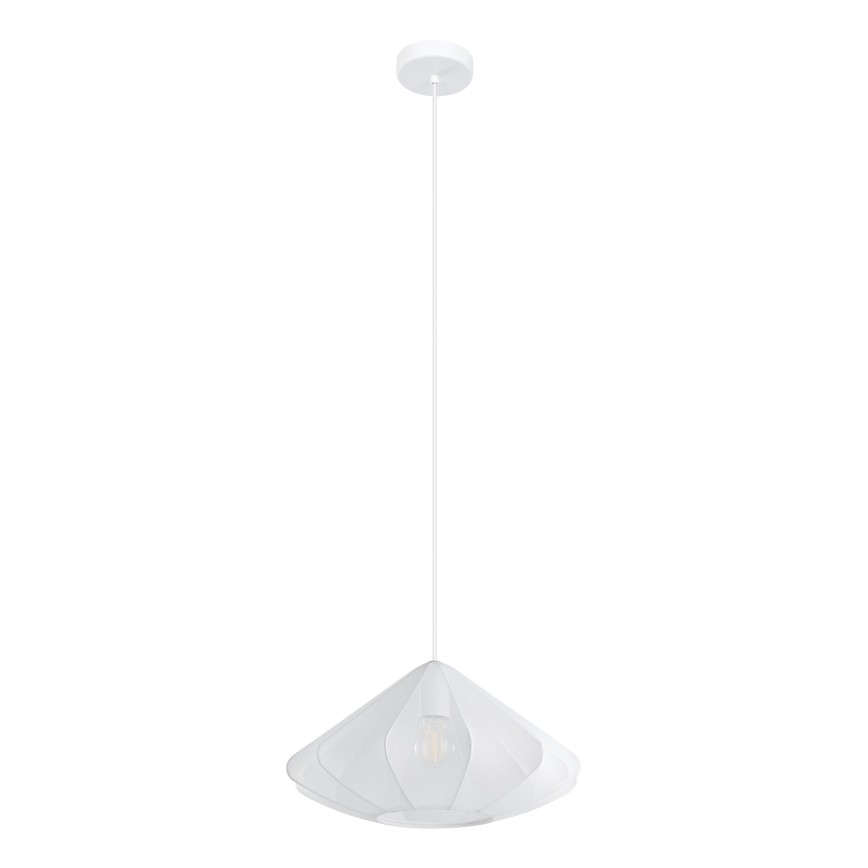 Eglo - Lustra ar auklu 1xE27/40W/230V d. 42,5 cm balta
