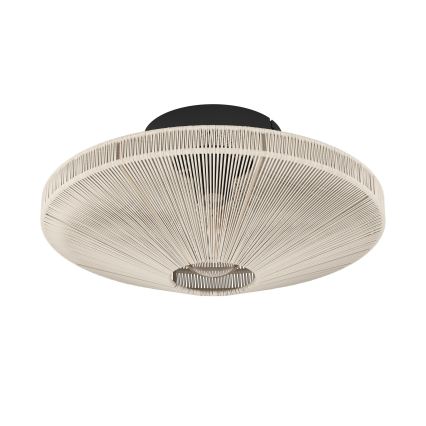Eglo - griestu lampa 1xE27/40W/230V Ø 38 cm, krēmkrāsas