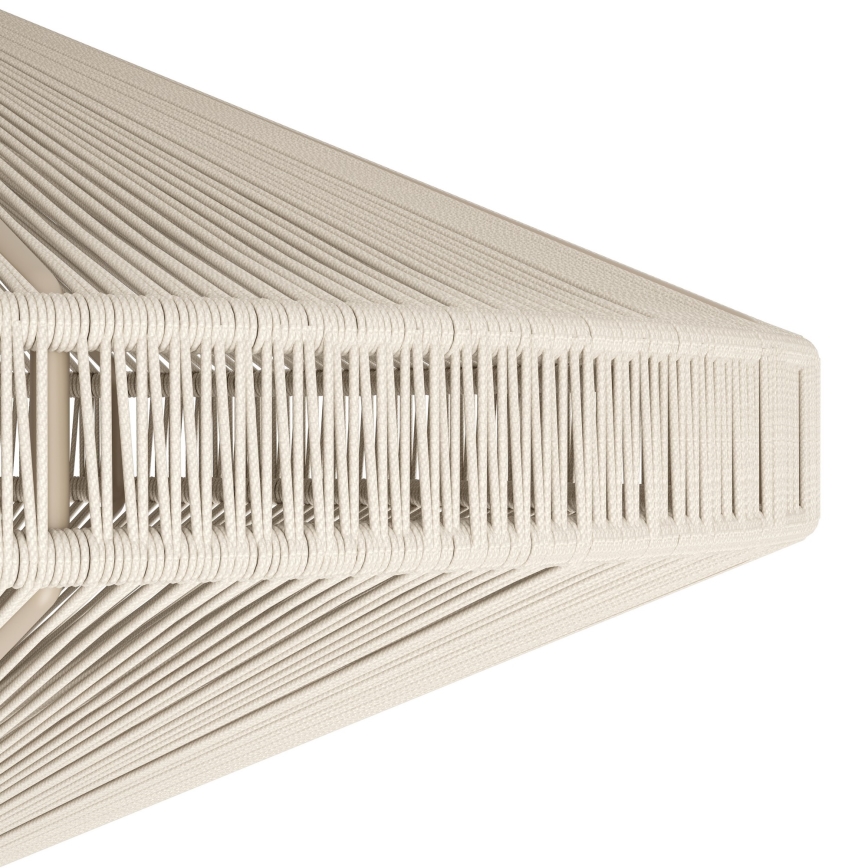 Eglo - Piekaramā lustra uz kabeļa 1xE27/40W/230V krēmkrāsas