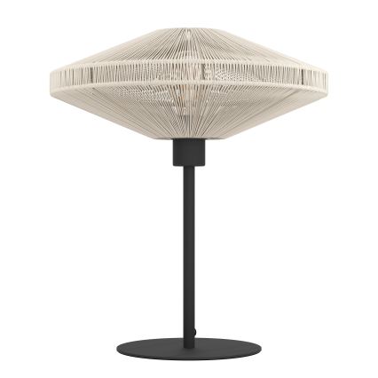 Eglo - Galda lampa 1xE27/40W/230V krēmkrāsaina
