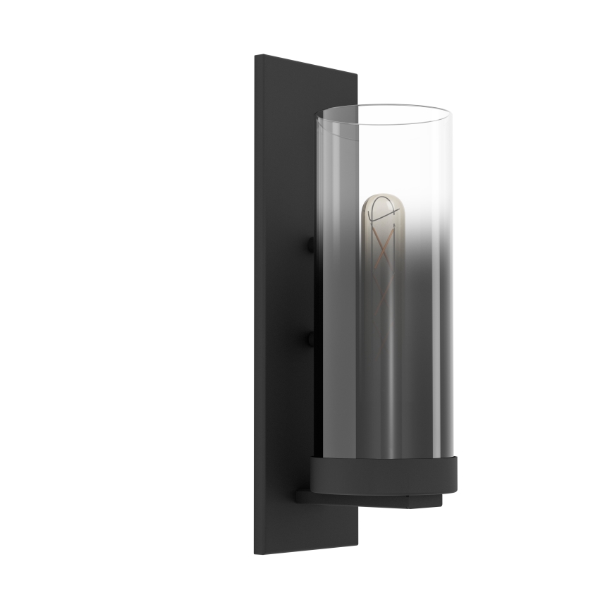 Eglo - Sienas lampa 1xE27/40W/230V melna