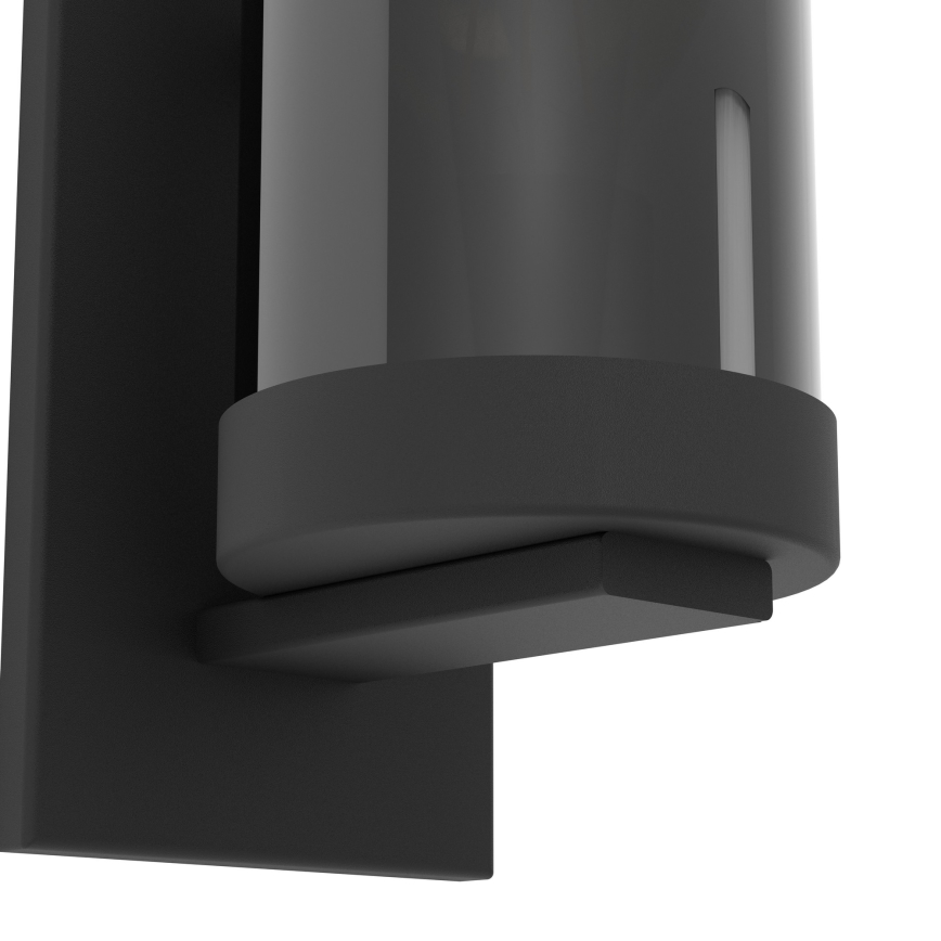 Eglo - Sienas lampa 1xE27/40W/230V melna