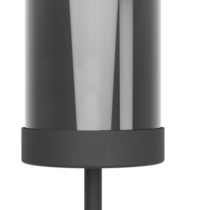 Eglo - Grīdas stāvlampa 1xE27/40W/230V melna