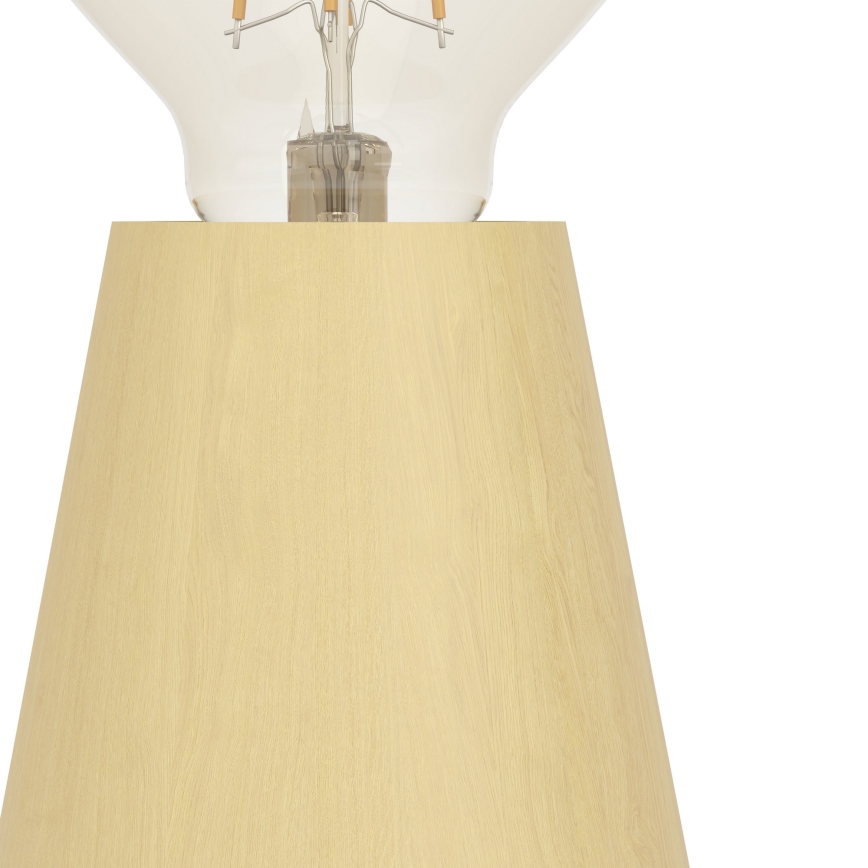 Eglo - Galda lampa 1xE27/40W/230V bēša