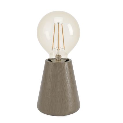 Eglo - Galda lampa 1xE27/40W/230V brūna