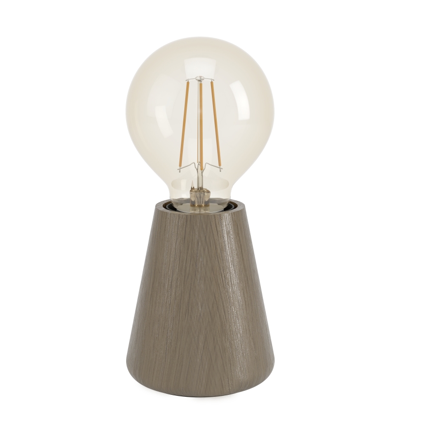 Eglo - Galda lampa 1xE27/40W/230V brūna