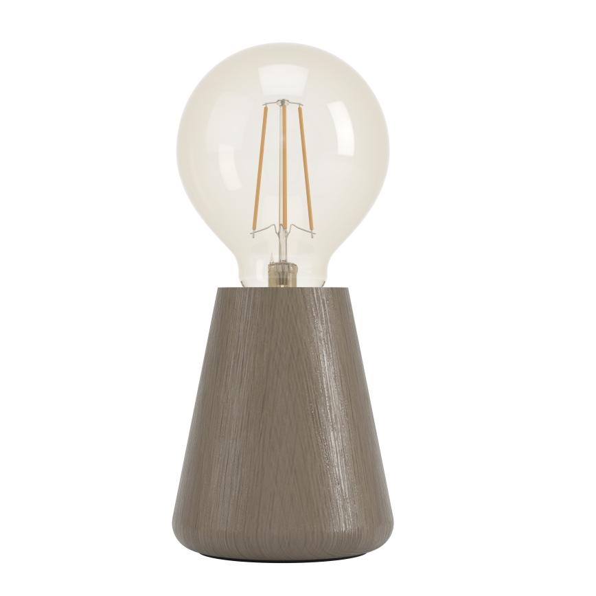 Eglo - Galda lampa 1xE27/40W/230V brūna