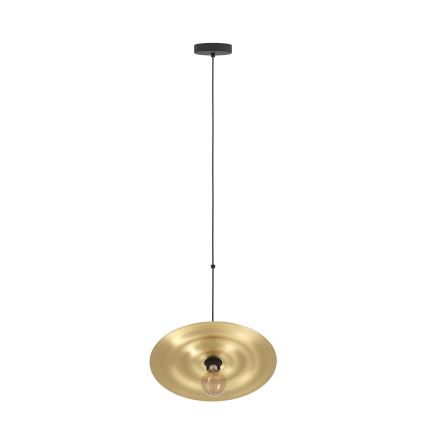 Eglo - Lustra ar auklu 1xE27/40W/230V zelta