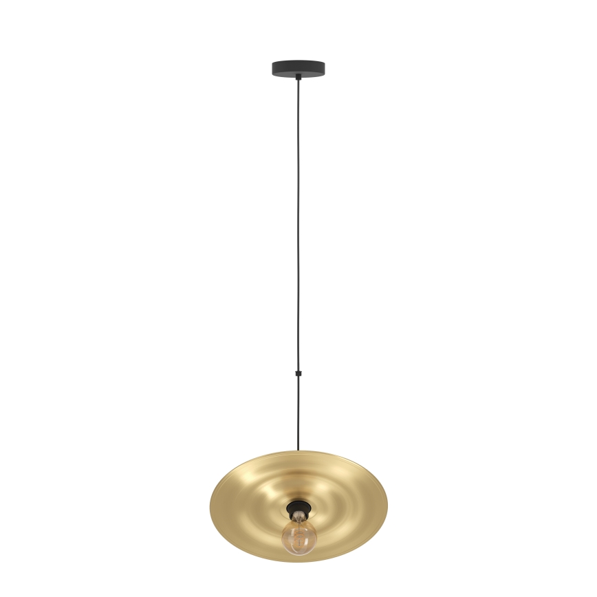 Eglo - Lustra ar auklu 1xE27/40W/230V zelta