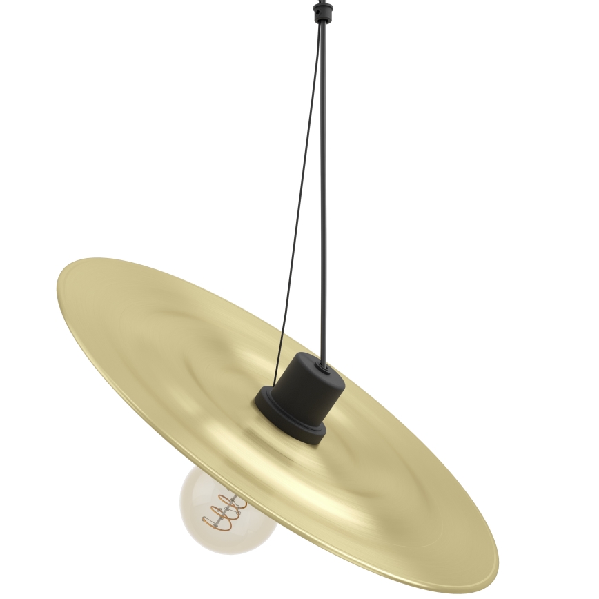 Eglo - Lustra ar auklu 1xE27/40W/230V zelta