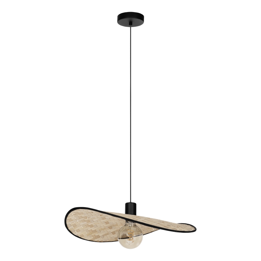 Eglo - Lustra ar auklu 1xE27/40W/230V brūna