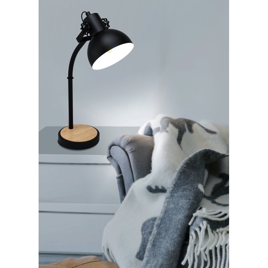 Eglo - Galda lampa 1xE27/28W/230V - FSC sertificēts