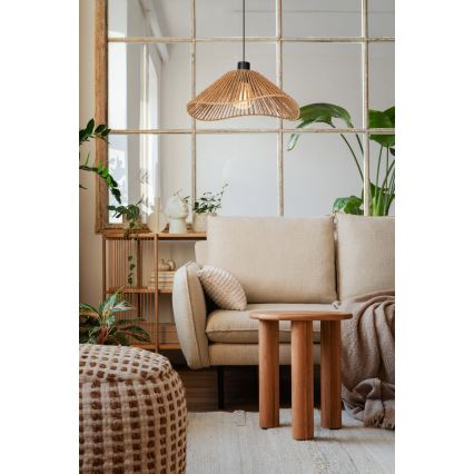 Eglo - Lustra ar auklu 1xE27/60W/230V brūna