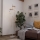 Eglo 44083 - Grīdas lampa TOWNSHEND 2xE27/10W/230V balta