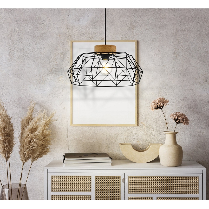 Eglo - Lustra ar auklu 1xE27/60W/230V - FSC sertificēts