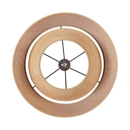 Eglo - Pakaramā lampa uz vada 1xE27/60W/230V, rotangs