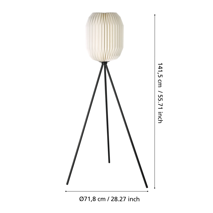Eglo - Grīdas stāvlampa 1xE27/40W/230V