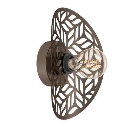 Eglo - Sienas gaismeklis 1xE27/60W/230V bronzas krāsā