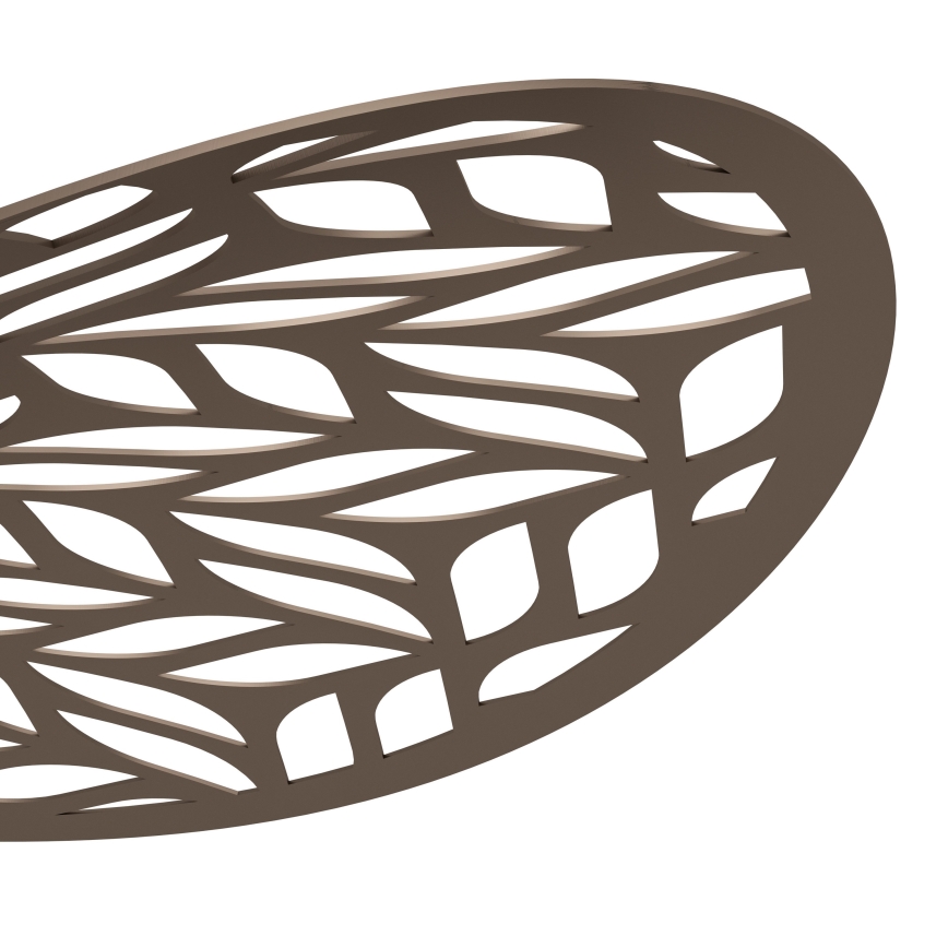 Eglo - Bronzas grīdas lampa 1xE27/60W/230V