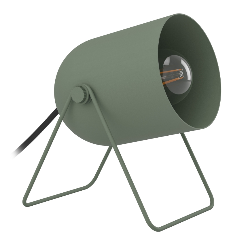 Eglo - Galda lampa 1xE14/8W/230V zaļa