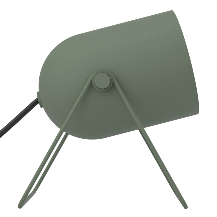 Eglo - Galda lampa 1xE14/8W/230V zaļa