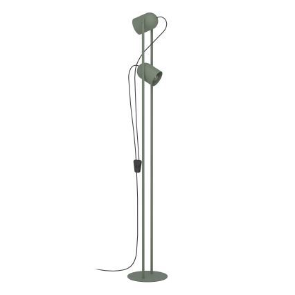 Eglo - Grīdas lampa 2xE14/8W/230V zaļa