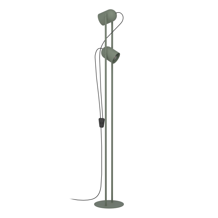 Eglo - Grīdas lampa 2xE14/8W/230V zaļa