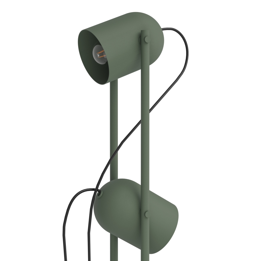 Eglo - Grīdas lampa 2xE14/8W/230V zaļa