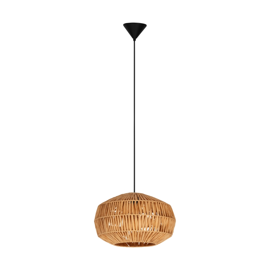 Eglo - Pakaramā lampa uz vada 1xE27/40W/230V brūna