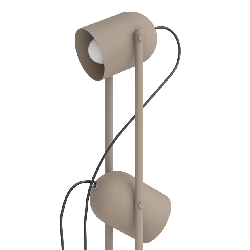 Eglo - Grīdas lampa 2xE14/8W/230V bēša