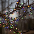 Eglo 472-53 - LED āra Ziemassvētku virtene BERRY MINI, 700 LED / 8 funkcijas, 19 m, daudzkrāsaina, IP44