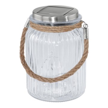 Eglo 48567 - Saules gaismeklis SOLAR LED/1xAA 300 mAh caurspīdīgs IP44