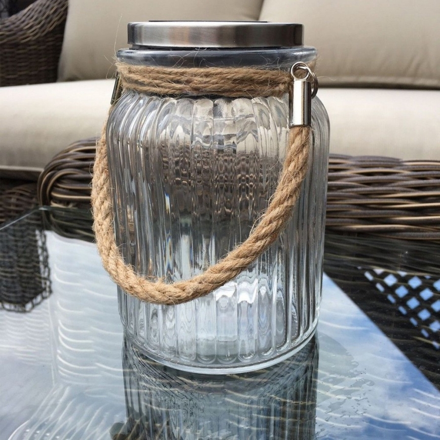 Eglo 48567 - Saules gaismeklis SOLAR LED/1xAA 300 mAh caurspīdīgs IP44