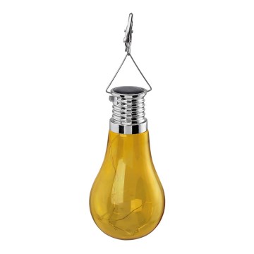 Eglo 48623 - LED saules enerģijas apgaismojums 4xLED/0,06W dzeltens