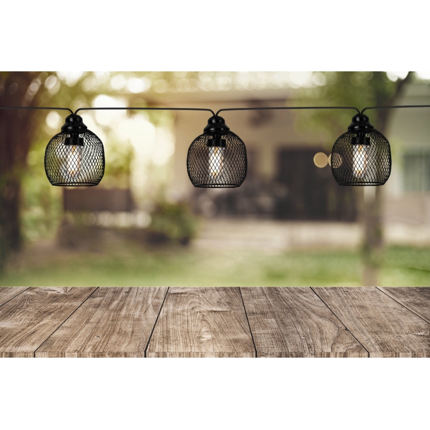 Eglo 48964 - LED saules virtene 8xLED/3m 600 mAh IP44