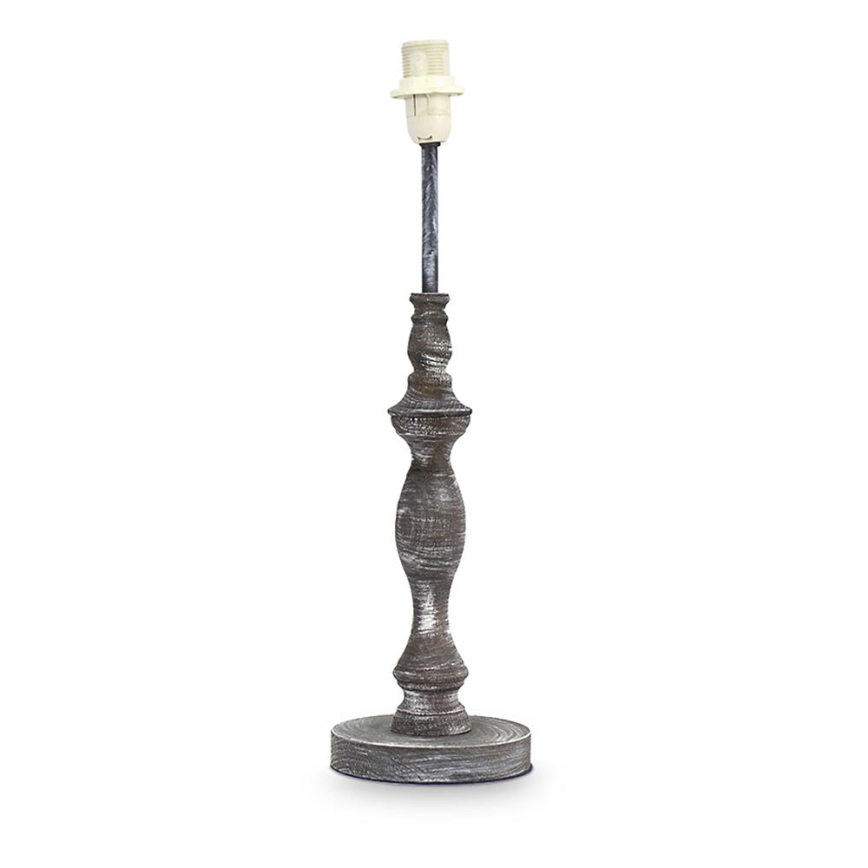 Eglo 49304 - Lampas pamatne VINTAGE 1xE14/40W/230V tumši pelēka patina