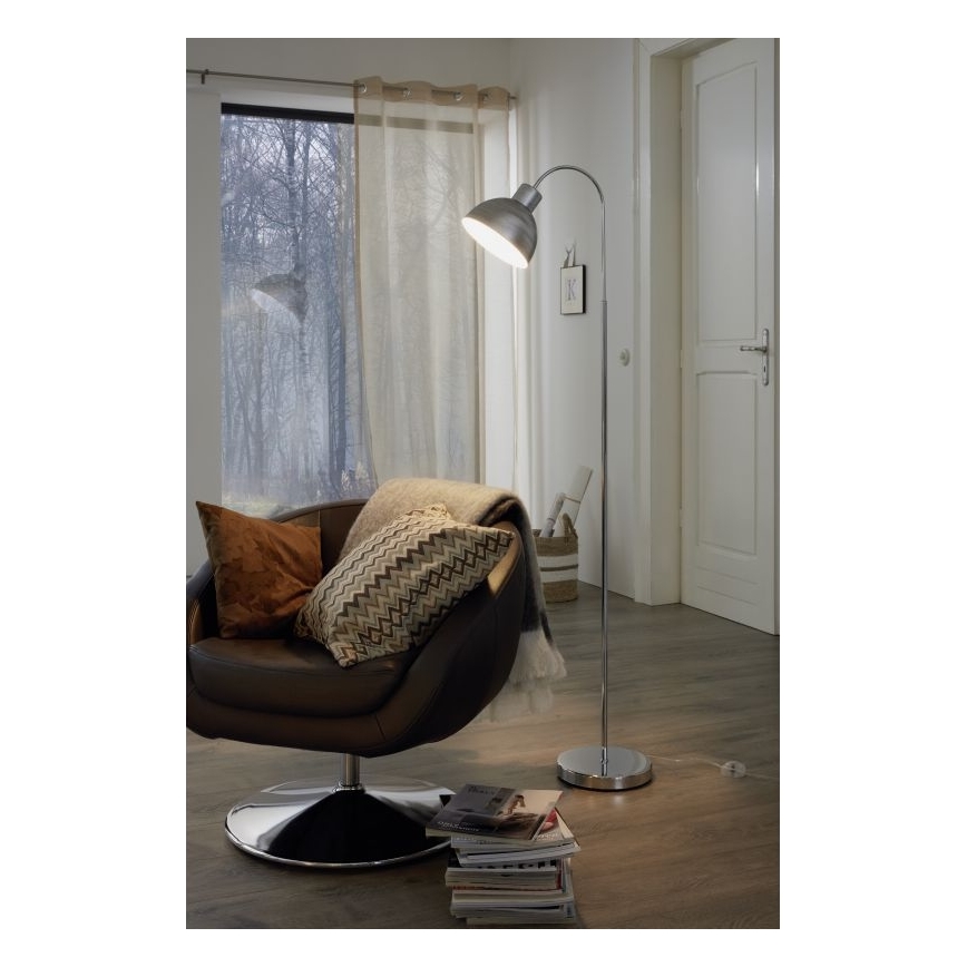 Eglo 49334 - Grīdas lampa BOLEIGH 1xE27/60W/230V