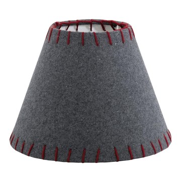 Eglo 49432 - Abažūrs grīdas stāvlampai VINTAGE sarkana izšūts E14 d. 20,5 cm