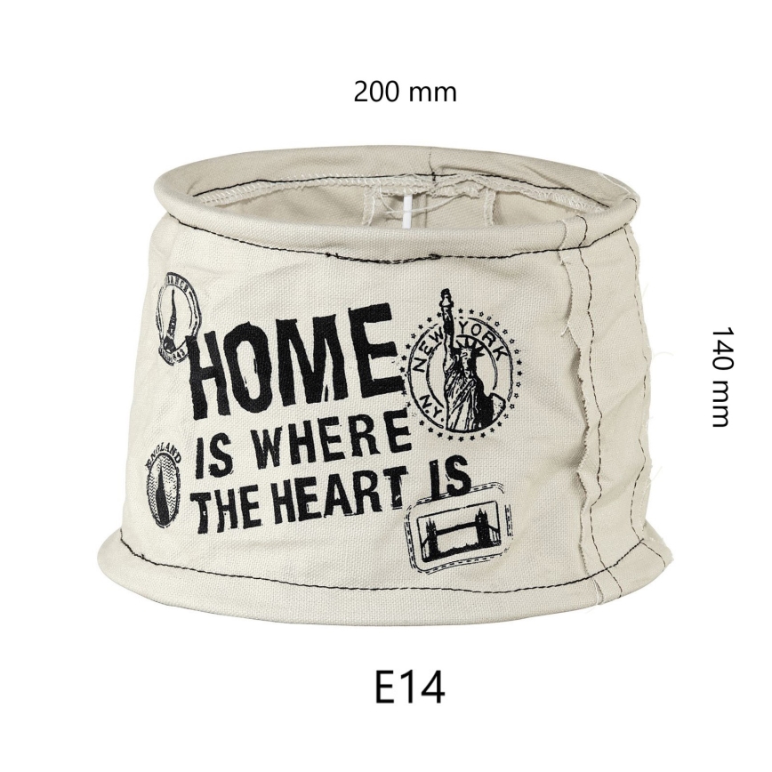 Eglo 49442 - Abažūrs VINTAGE pytel home E14 Ø 20 cm