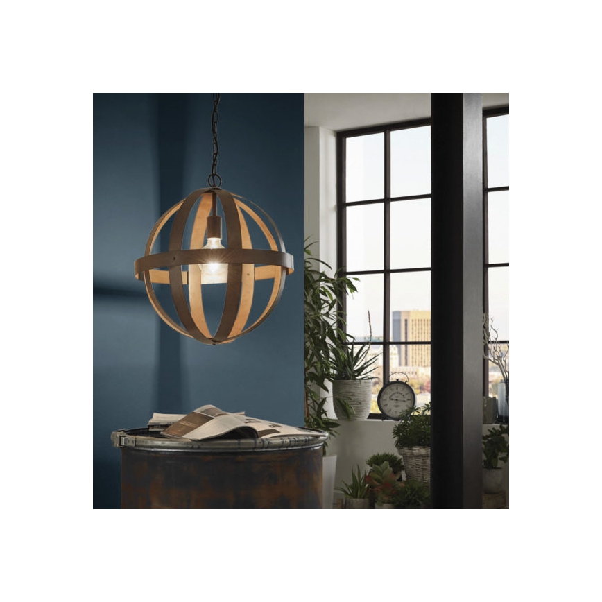Eglo 49482 - Lustra ar ķēdi WESTBURY 1xE27/60W/230V d. 37 cm