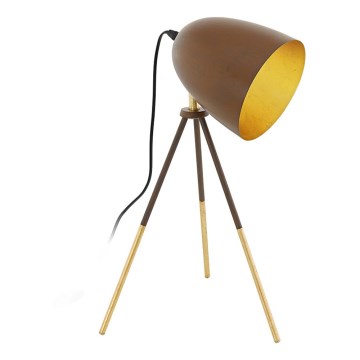 Eglo 49518 - Galda lampa CHESTER 1 1xE27/60W/230V