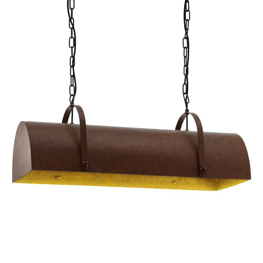 Eglo 49702 - Pakaramā lustra DEERHURST ar ķēdi 3xE27/60W/230V