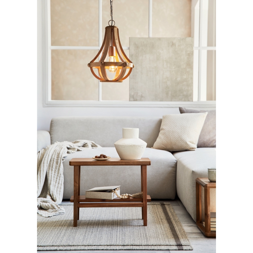 Eglo 49724 - Lustra ar ķēdi KINROSS 1xE27/60W