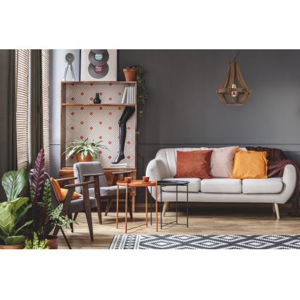 Eglo 49724 - Lustra ar ķēdi KINROSS 1xE27/60W