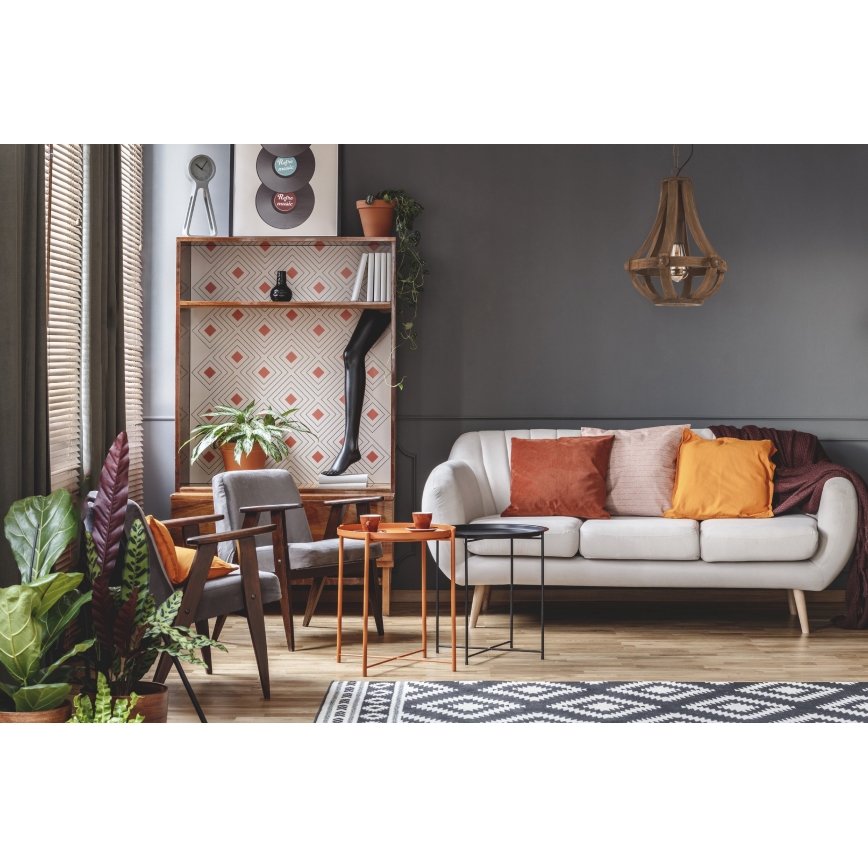 Eglo 49724 - Lustra ar ķēdi KINROSS 1xE27/60W